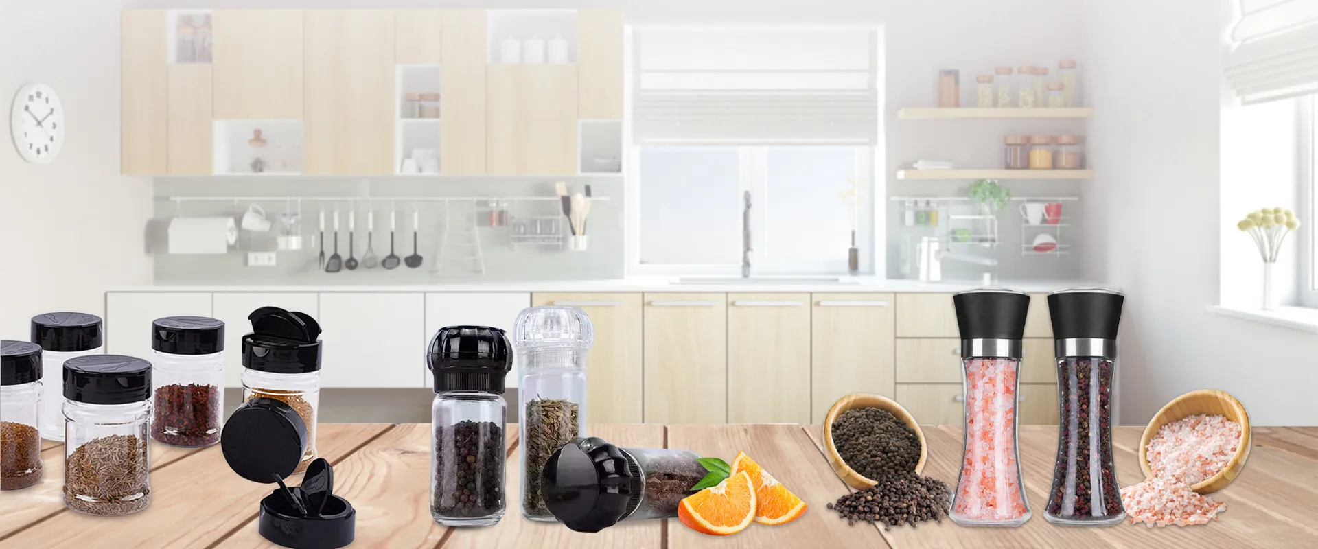 SPICE JAR SPICE GRINDER SPICE CAP