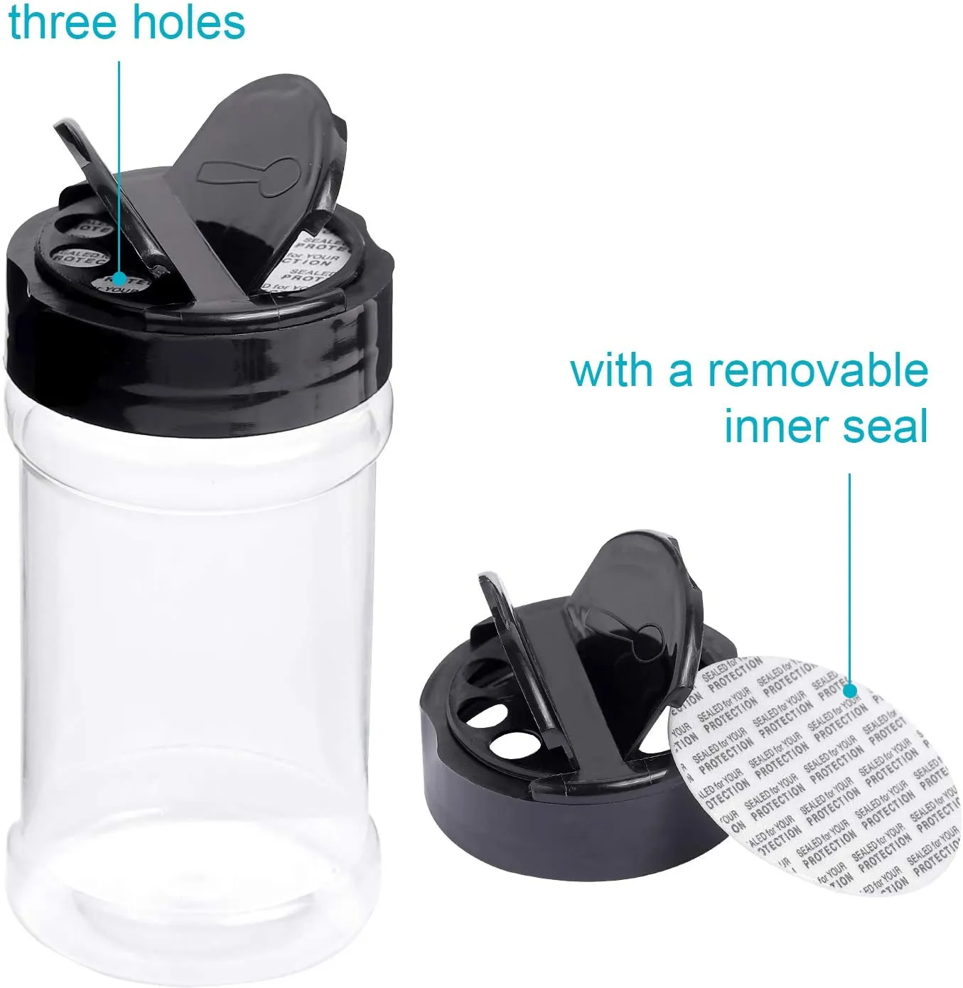 Plastic Spice Shaker 6OZ