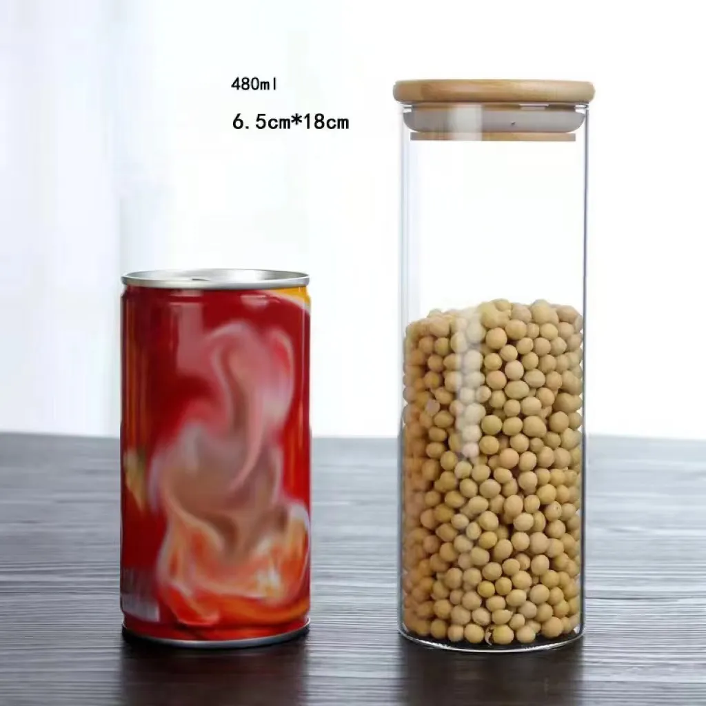 Glass Storage Jar 480ml