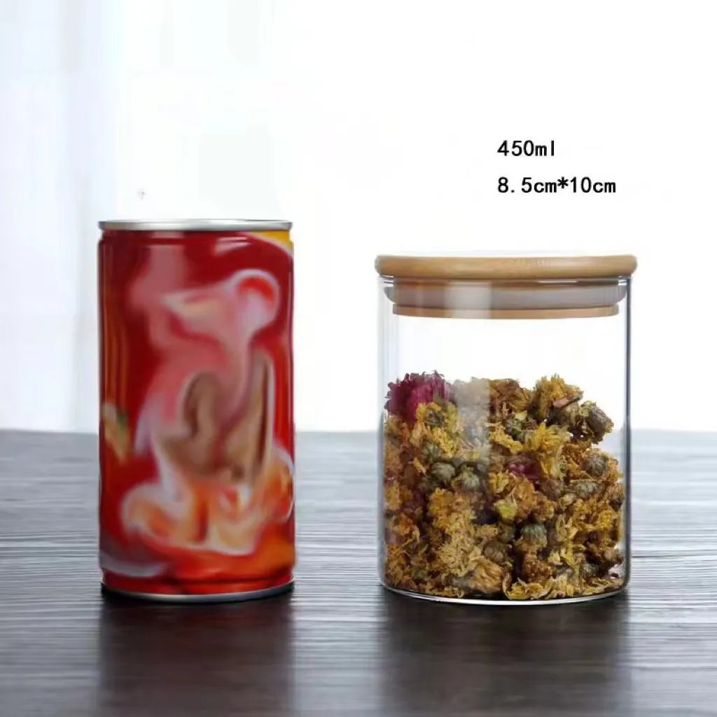 Glass Storage Jar 450ml