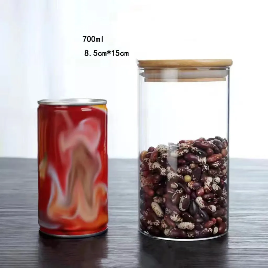 Glass Storage Jar 700ml