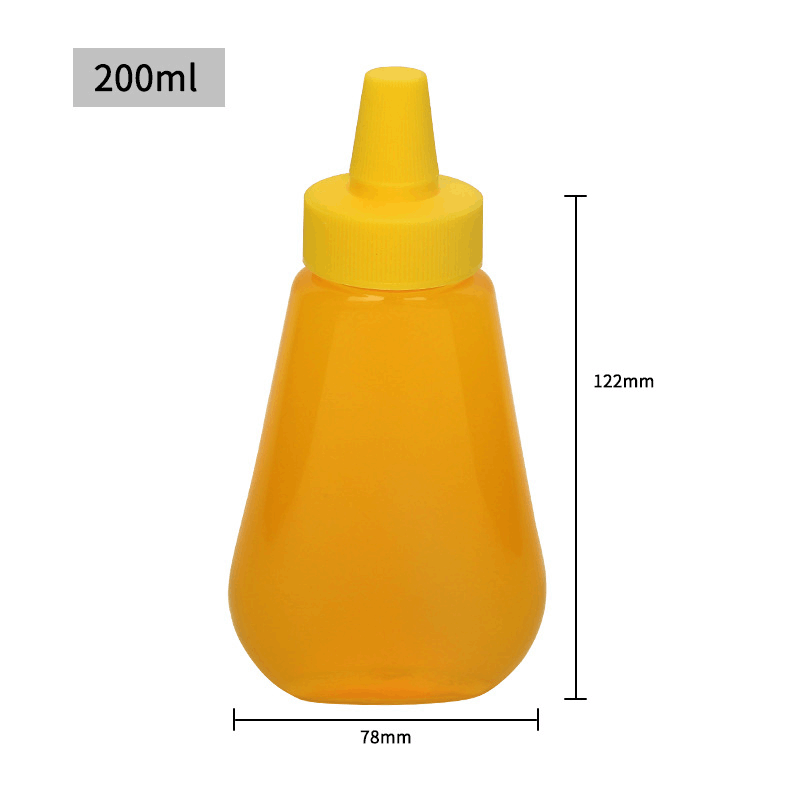 Plastic honey bottle 200ml B