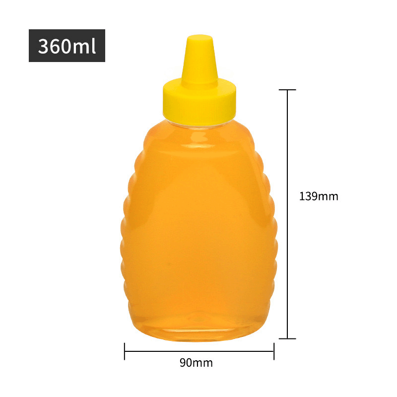 Plastic honey bottle 360ml A