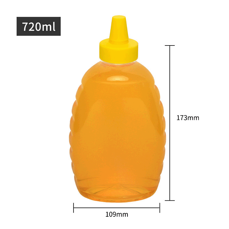 Plastic honey bottle 720ml B