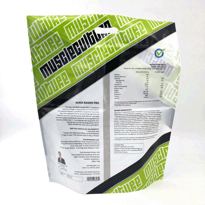 Zipper Stand Plastic Bag