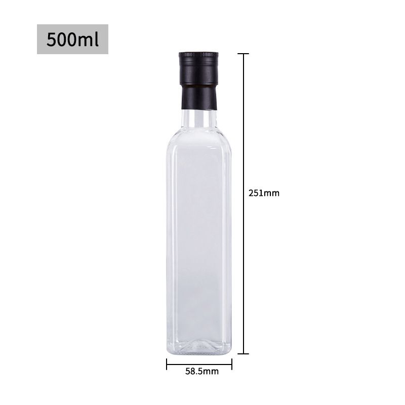 Plastic Oil Jar 500ml